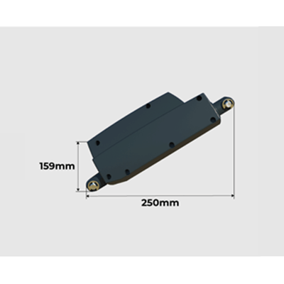 Dimensions du Moteur Pergola Bioclimatique Grandlux Adossée Standard