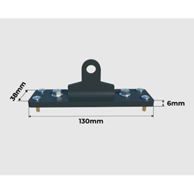 Dimensions Support Inférieur du Moteur Pergola Bioclimatique Grandlux Adossée Standard