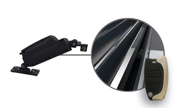 Motorisation Pergola Bioclimatique Grandlux Adossée Standard