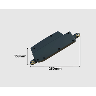 Dimensions du Moteur Pergola Bioclimatique Starter Adossée