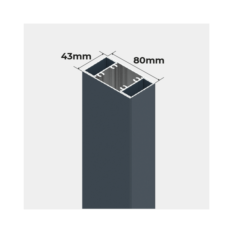 Pilar Pergolanda Super Preço 3x3 m