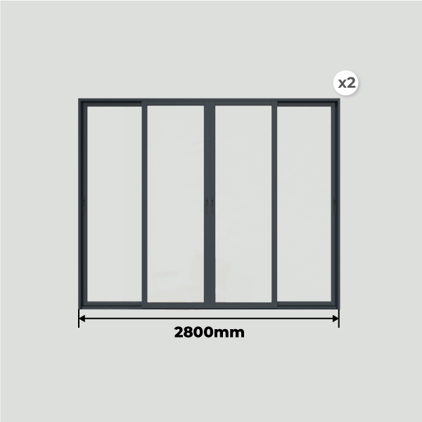 Largura Fecho de Pérgola Telhado Plano 5000 x 3000 mm