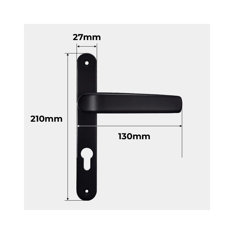 Dimensões Handle Portail Battant Standard
