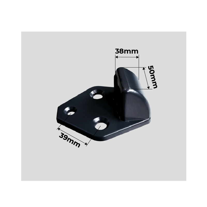 Sabot Automatique Vue Latérale Portail Battant Standard