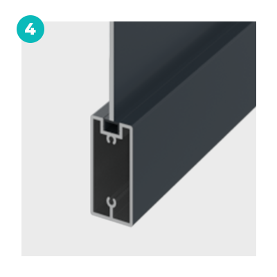 Traverse Basse Portail Atlanta Battant Standard