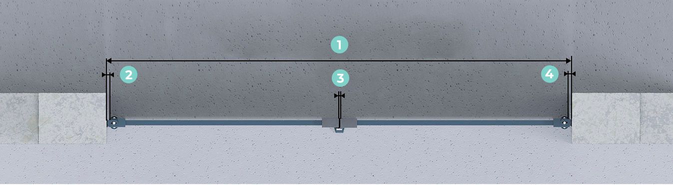 Largeur Entre Piliers Portail Battant Sur Mesure