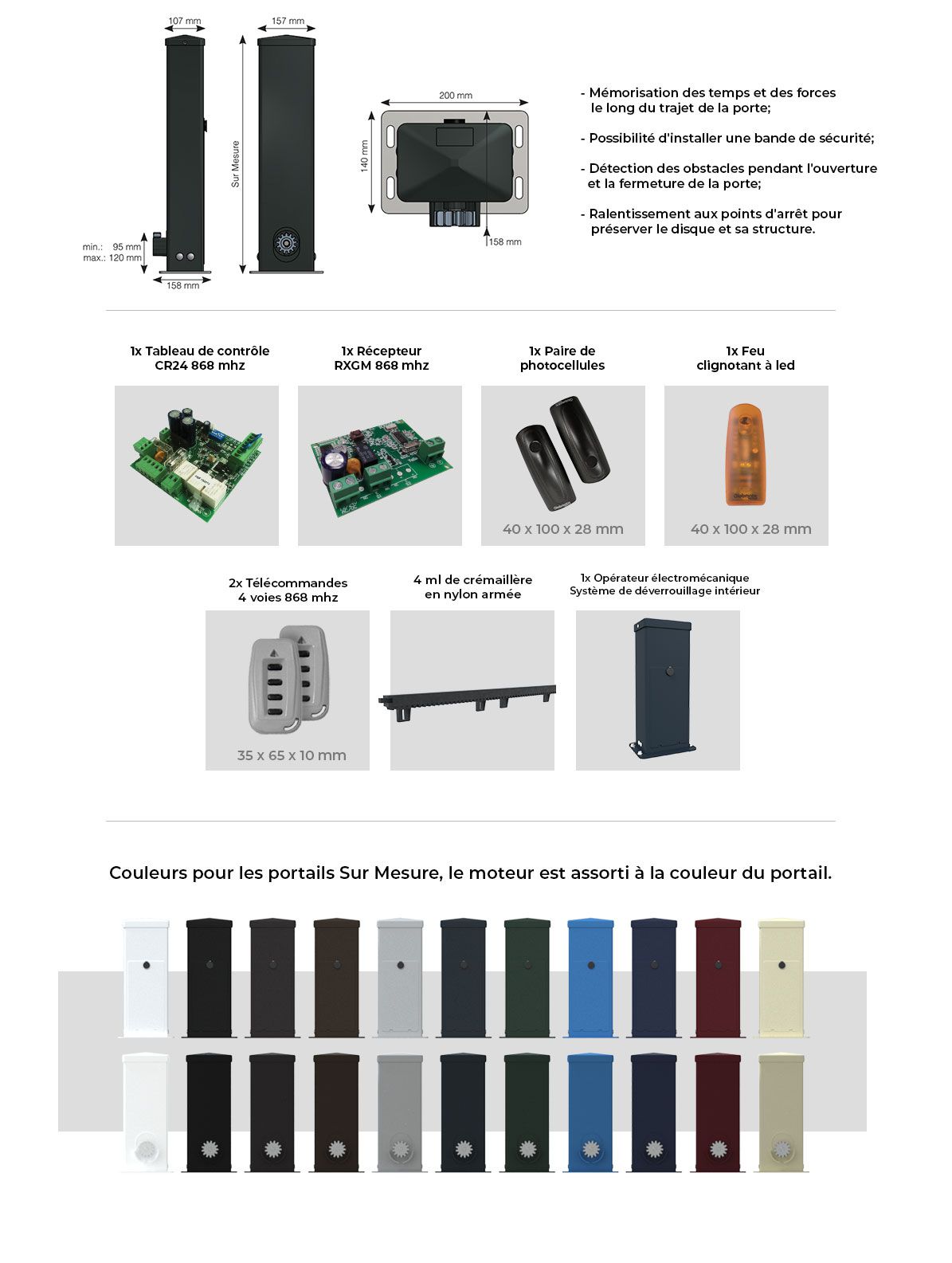 Descriptif de l'Automatisme Sirius
