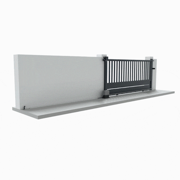Ouverture du Portail Coulissant Sur Mesure