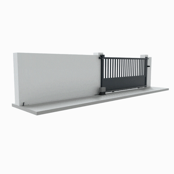 Ouverture du Portail Coulissant Sur Mesure