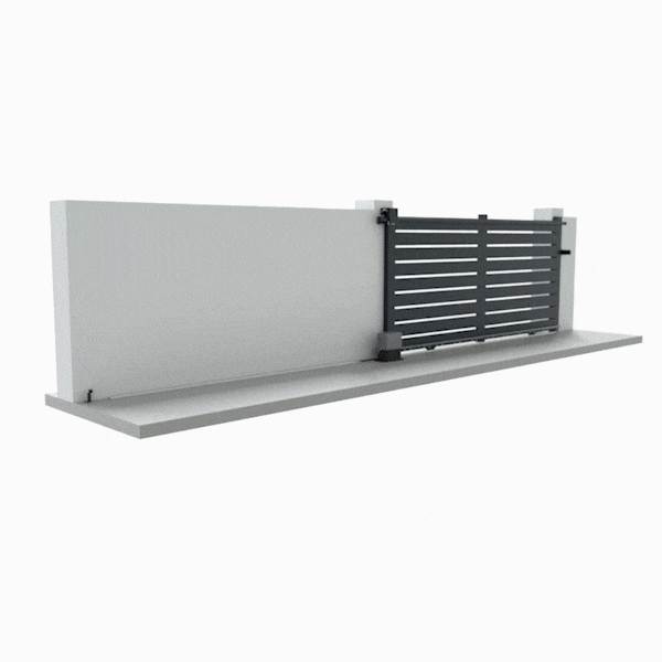 Ouverture du Portail Coulissant Sur Mesure