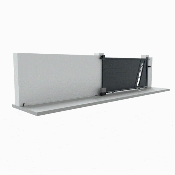 Ouverture du Portail Coulissant Sur Mesure