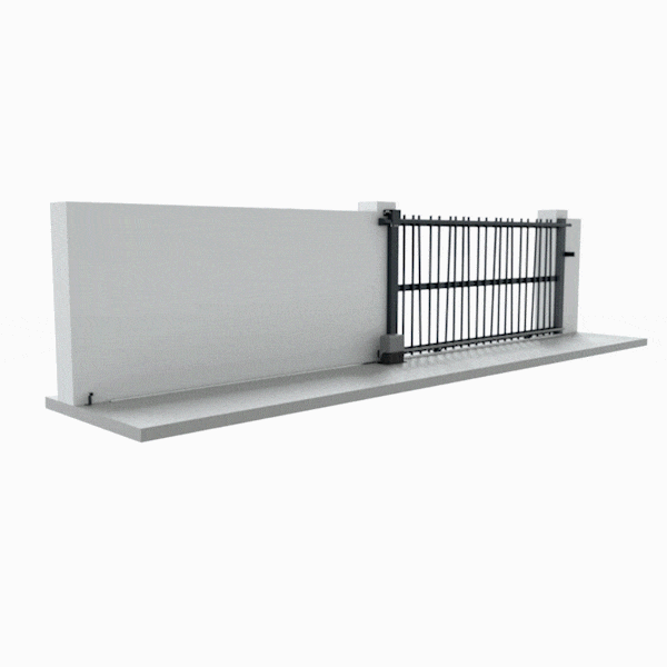 Ouverture du Portail Coulissant Sur Mesure