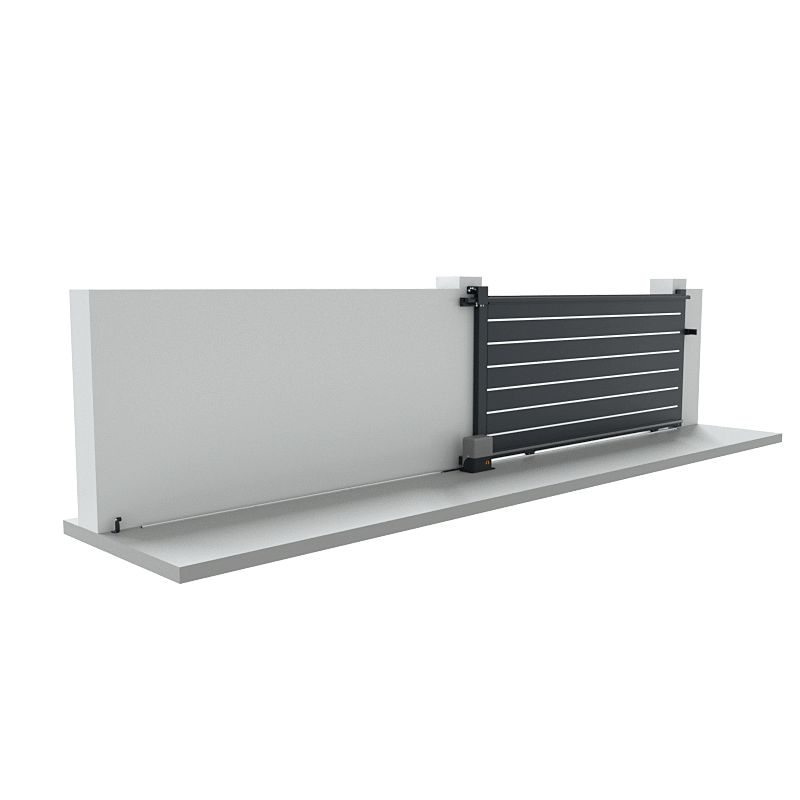 Ouverture Portail Bremen Coulissant Sur Mesure
