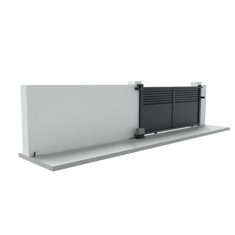 Ouverture Portail Dresden Coulissant Sur Mesure