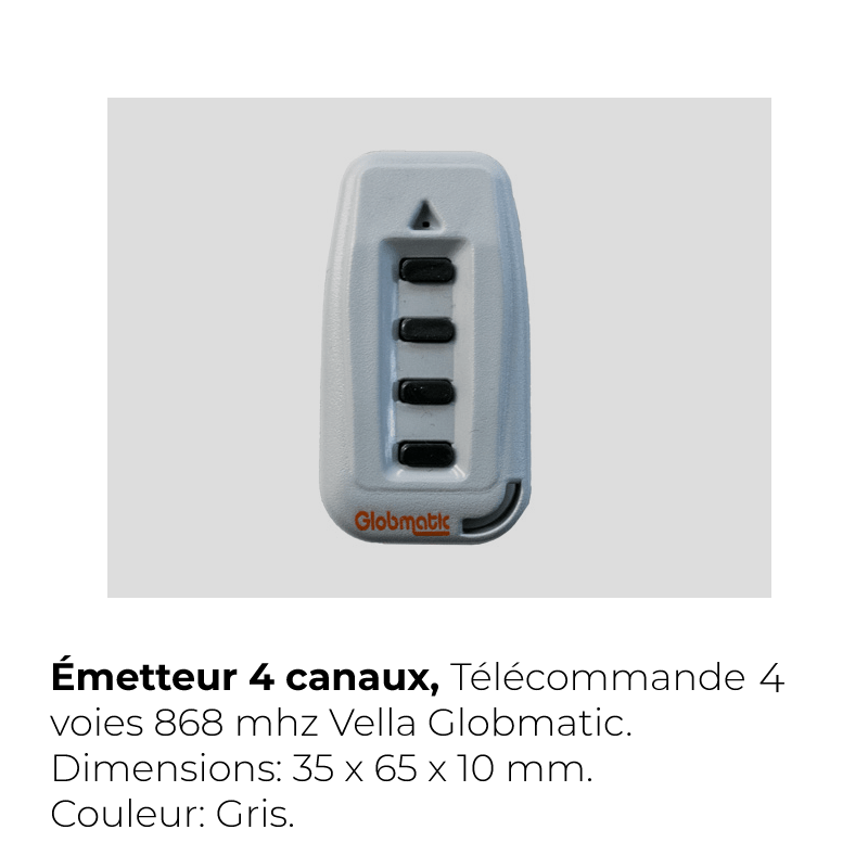 Controle Remoto Vella Globmatic
