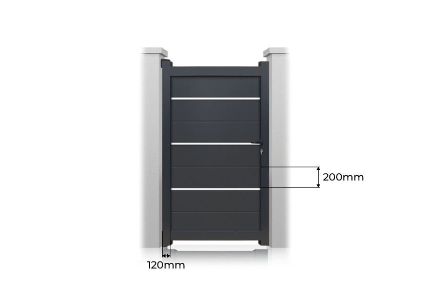 Portillon Austin Sur Mesure mesures