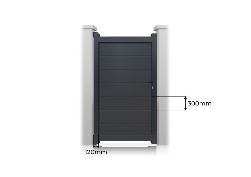 Portillon Baltimore Sur Mesure mesures