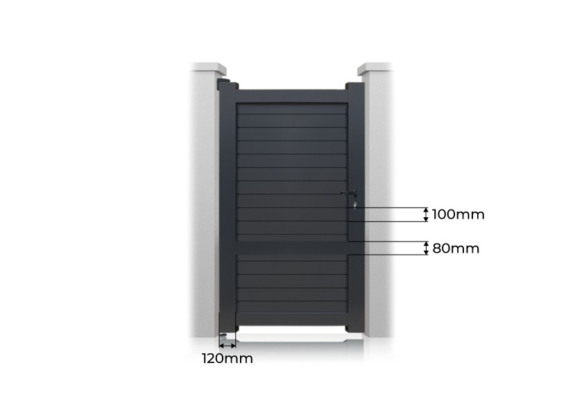 Portillon Boston Sur Mesure mesures