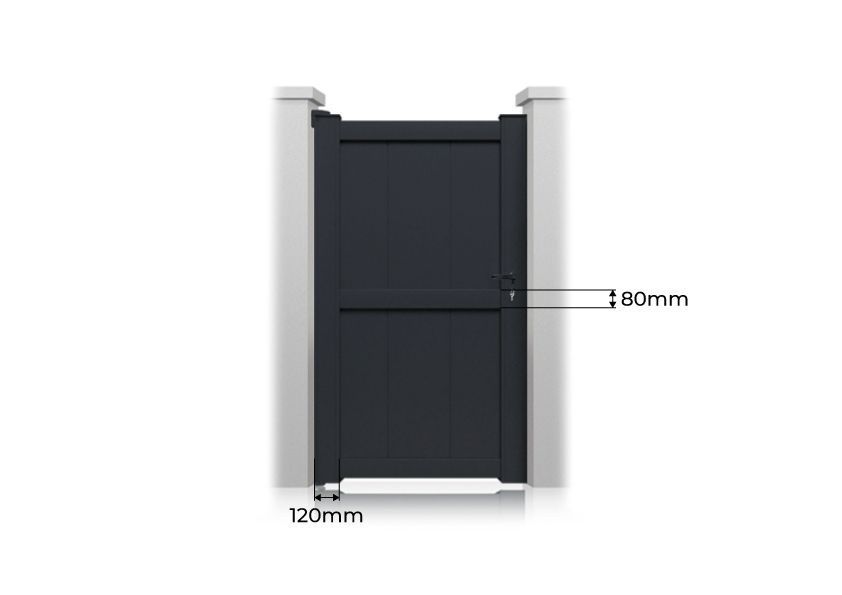 Portillon Sacramento Sur Mesure mesures