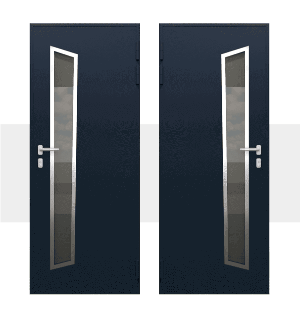 Décoration Porte d'Entrée en Aluminium Dia Alunox