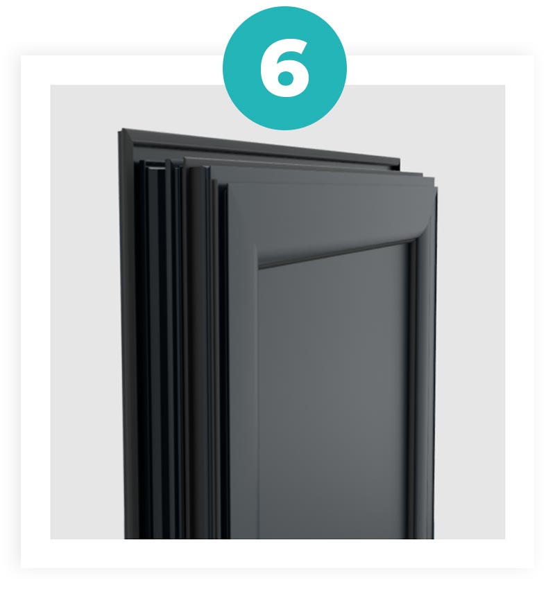 Triple Joint Porte Monobloc 50 mm