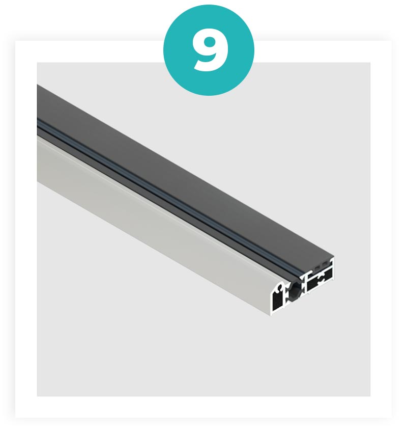 Seuil Porte Monobloc 50 mm