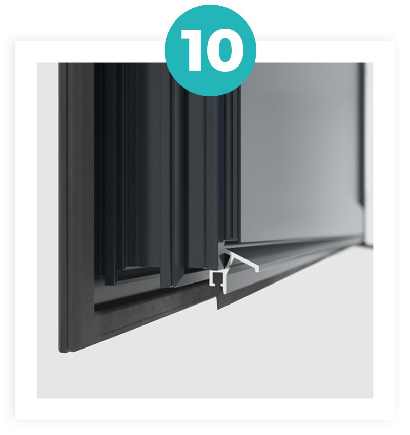 Rejet d'Eau Porte Monobloc 50 mm
