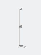 Aile de 45 mm Porte d'Entrée en Aluminium