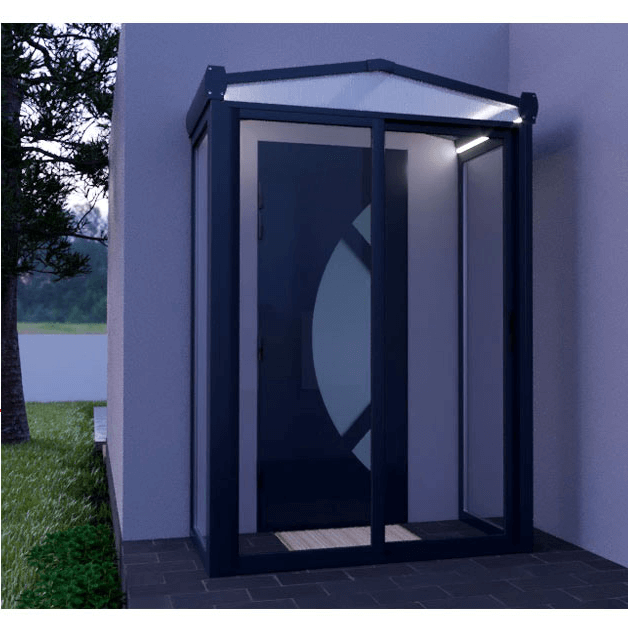 Illumination Sas d'Entrée 2x1 m Toiture Polycarbonate