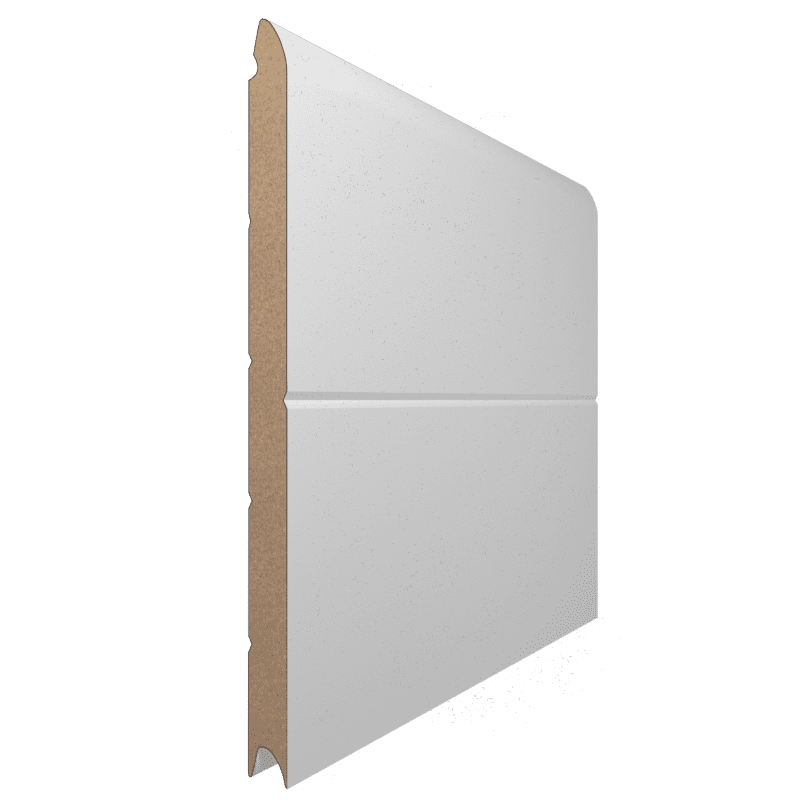 Painel 1 Monocanal Texturado Cor Branco RAL 9010