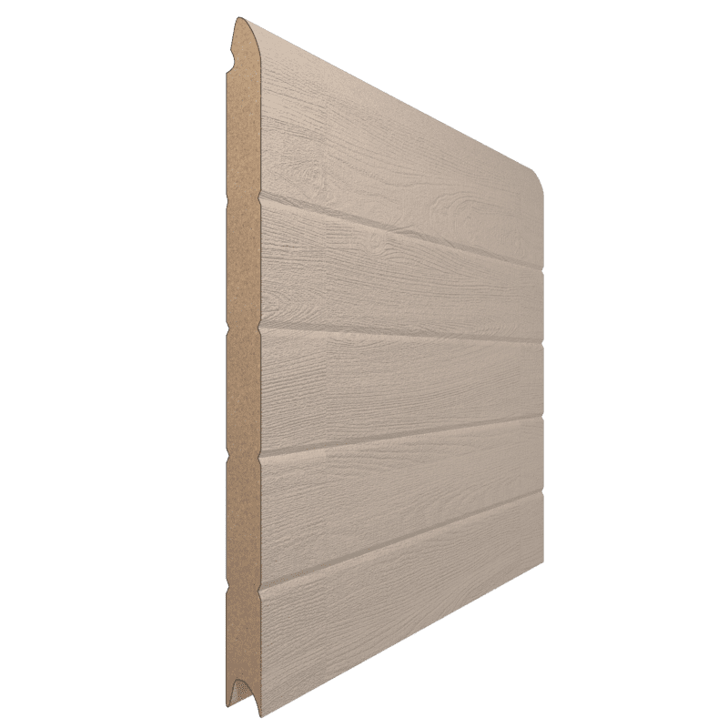 Painel Golfrado Reguado Cor Marfim RAL 1015