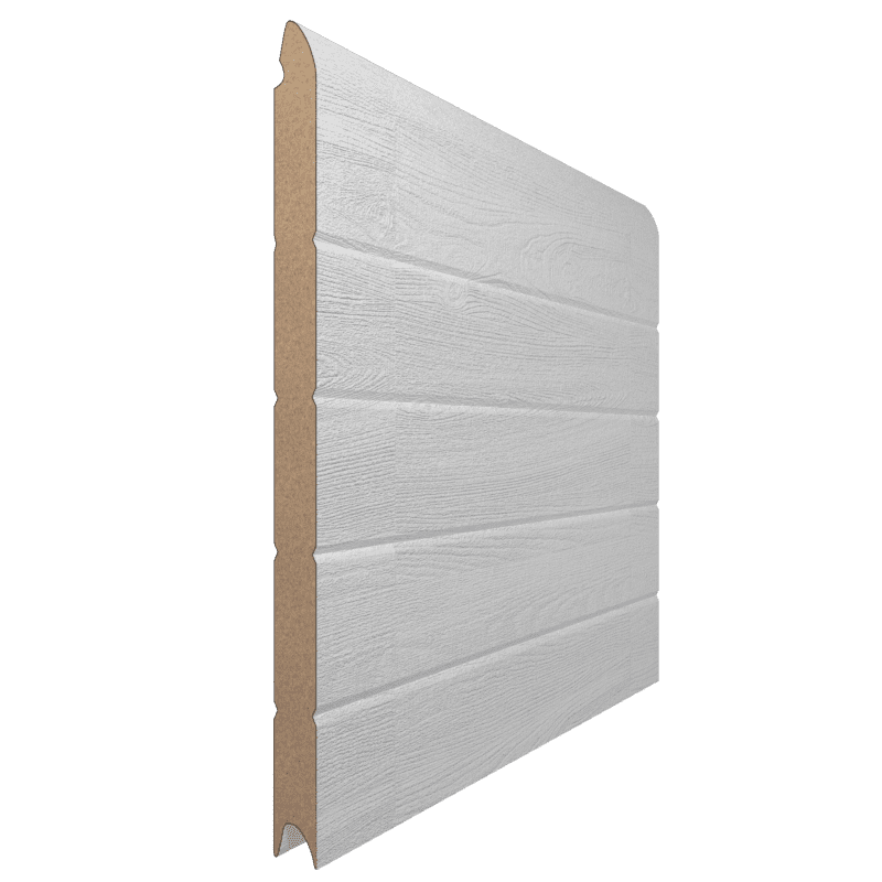 Painel Golfrado Reguado Cor Branco RAL 9010