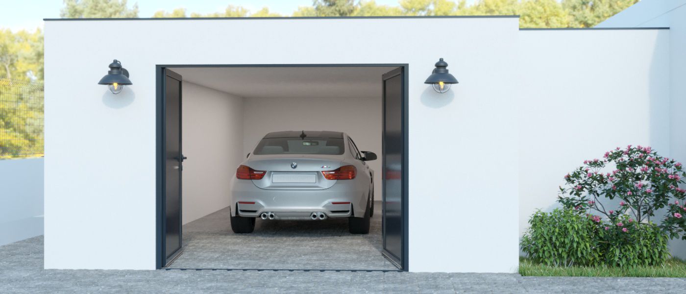 Porte de Garage Aluminium a Battant Top Prix
