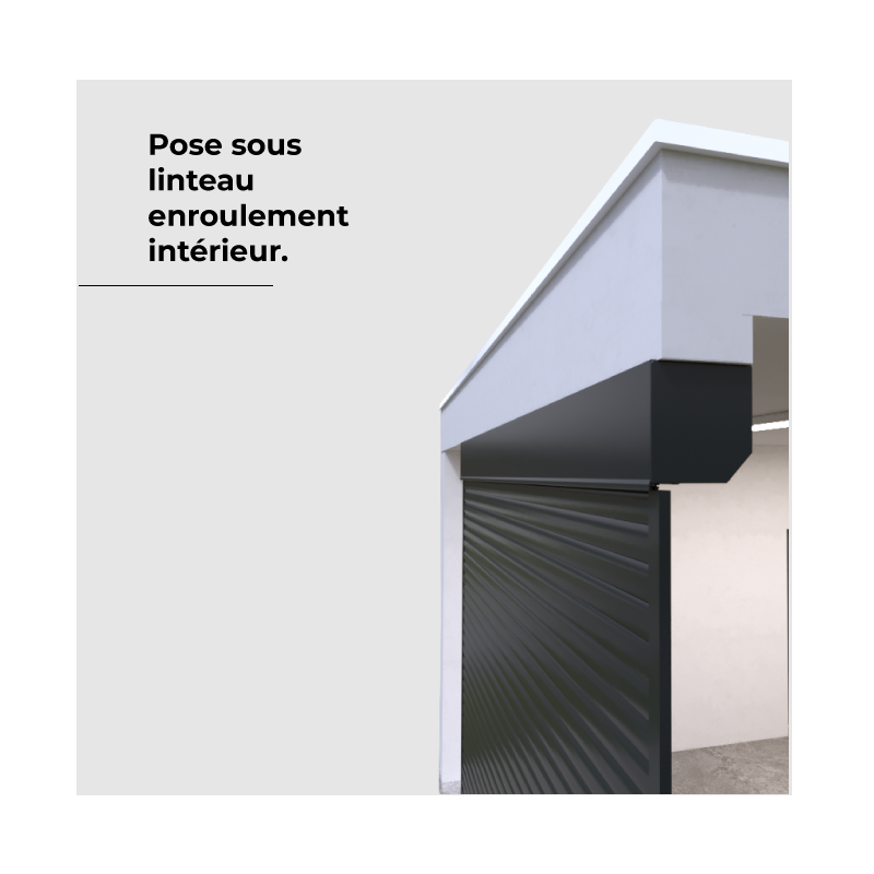 Pose Sous Linteau Enroulement Interieur