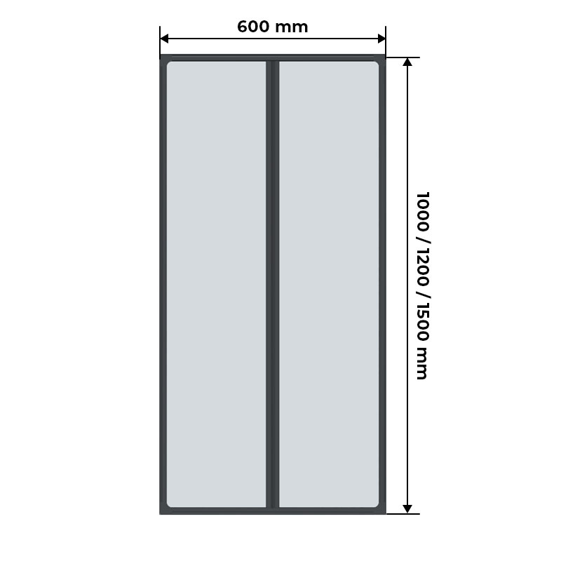 Ensemble de 2 Verrieres Miroir