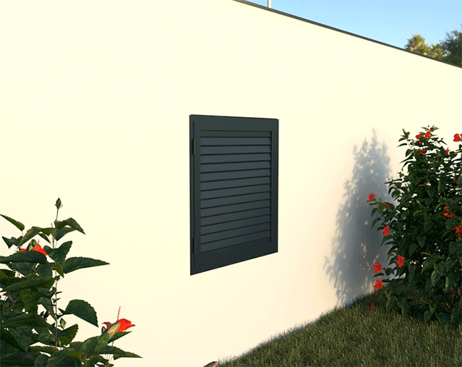 Volet battant BSO brise soleil orientable aluminium
