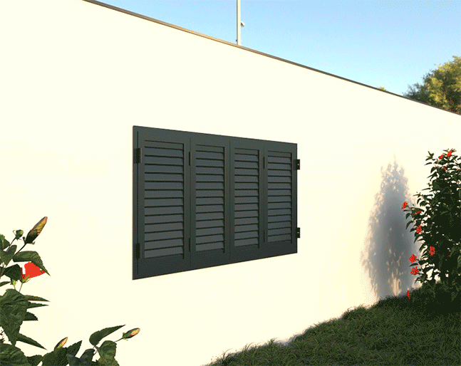 Volet battant BSO brise soleil orientable aluminium