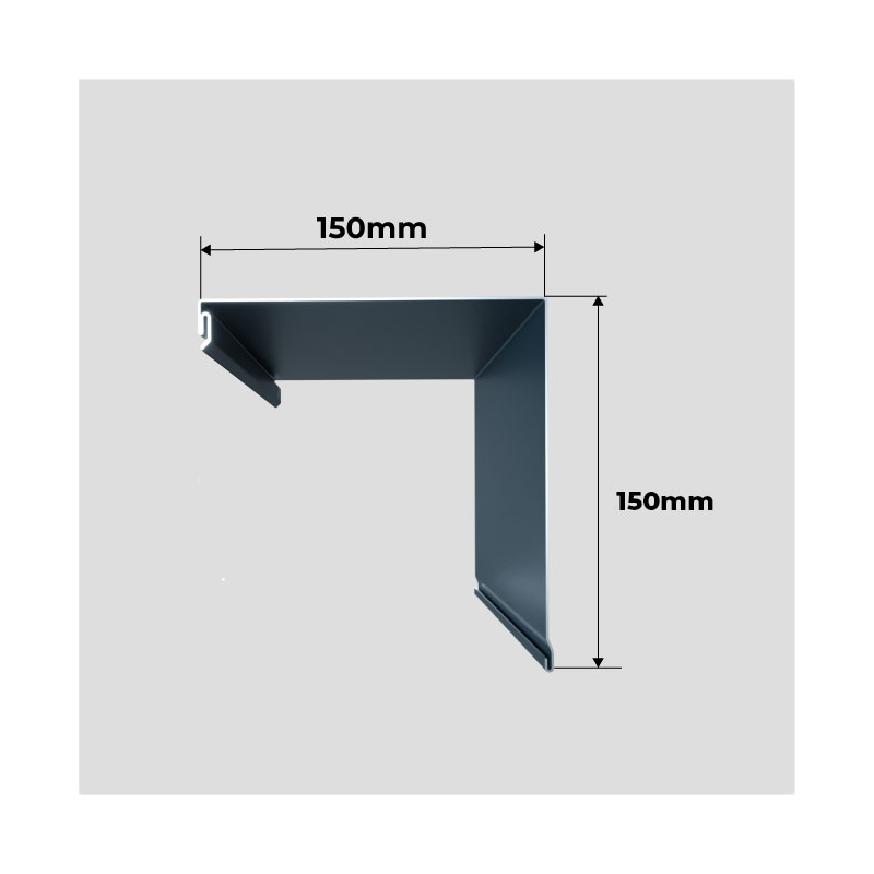 Caixa Pequena Lâminas 43 mm Persiana Enrolável Caixa Túnel à Medida
