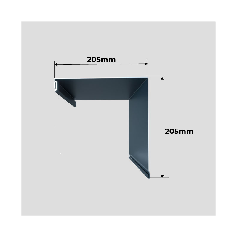 Caixa Grande Lâminas 50 mm Persiana Enrolável Caixa Túnel à Medida