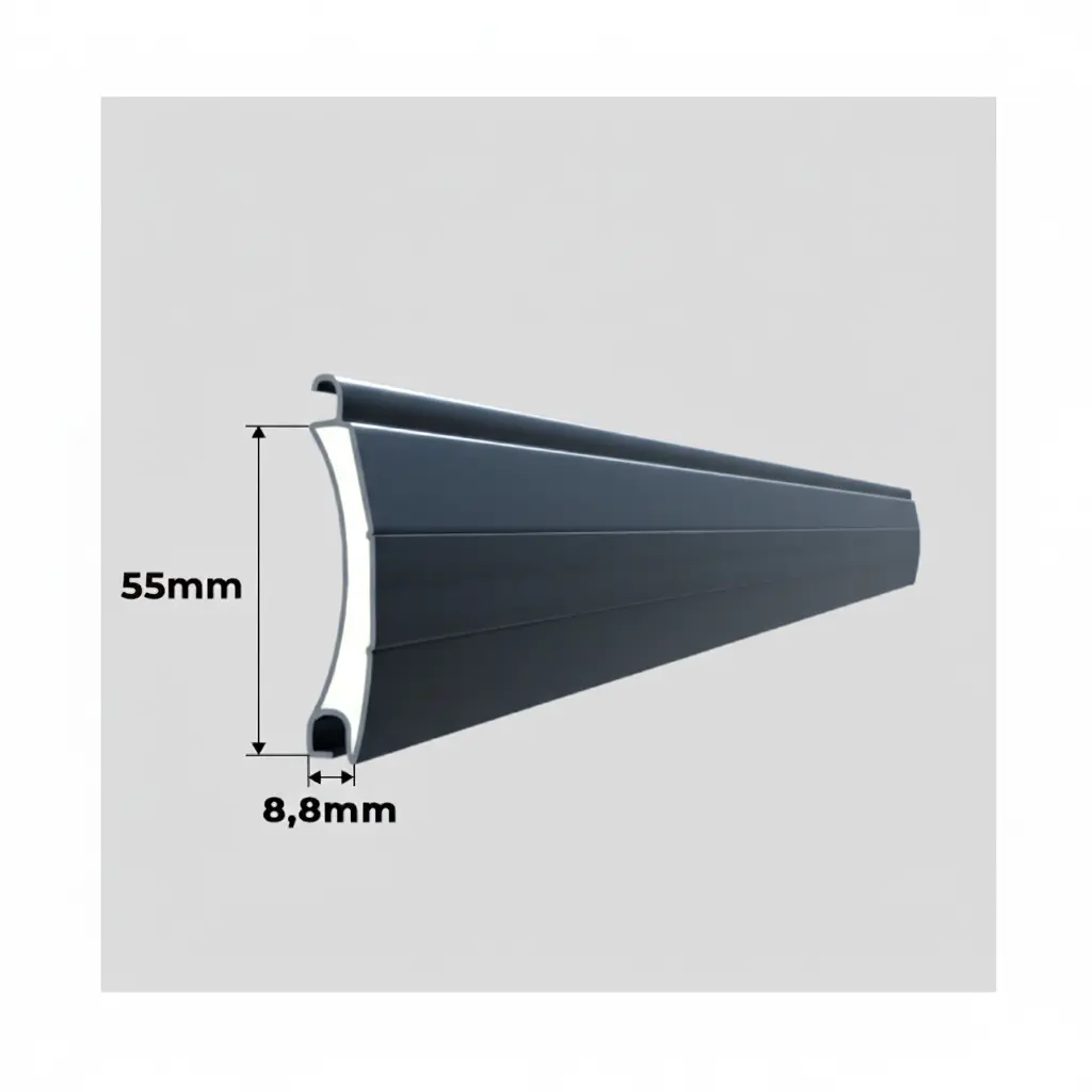 Lâmina 43 mm Persiana Solar Personalizada