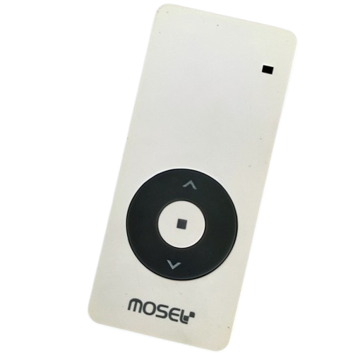Controle remoto Mosel DC104 para obturador de rolo
